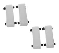 OSALADI 2 Set Cuscini per Braccioli Sedia Ufficio Ergonomico Memory Ottimale per Ufficio Adatti Tipi Sedia con Pu Upgrade 2 Pezzi*2