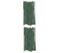 OSALADI 2 Set Fiorito Simulato Steli Vegetazione Nozze Stelo Filo Floreale Filo per Fiori Filo da Paddle Floreale Composizioni Floreali del Filo del Gambo Floreale Metallo 100 Pezzi*2