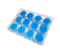 OSALADI 2 Set Set di Argilla di Punta Polacco Blu Cera per Colla per Arte Diamantata Forniture per Il Disegno del Diamante Cera d'Arte Diamantata Gel di Silice 12 Pezzi*2