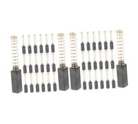 OSALADI 2 Set Spazzola di Carbone per Macchina da Cucire Ricambi Carbonio Sostituzione Piccolo Spazzole per Macchine da Cucire Sarto Riparazione Cantante Metallo Nero 20 Pezzi*2