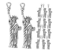 OSALADI 20 Pezzi Ciondoli Statua Della Libertà in Antica Per Creazione Gioielli Fai Da Te Mini Decorazioni Vintage Per Collane e Orecchini Accessori Artigianali Per Amanti Della