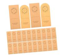 OSALADI 200pezzi Etichette Ringraziamento in Carta Kraft Appreciate You Adesivi per Confezioni Regalo Confezioni per Feste Piccole Imprese Adesivi Sigillanti per Imballaggio