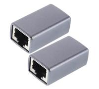OSALADI 2pezzi Cavo Di Rete Ethernet Connettore Femmina-femmina Da Accoppiatore Diretta Adattatore Di Prolunga Connettore Ethernet Per Estensione Di Rete