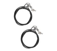 OSALADI 2pezzi Cavo di Sicurezza per Laptop con Lucchetto Chiave Blocco Anti-furto per Notebook e Pc Design Flessibile e Rotazione Gradi Protezione Durevole e Pratica