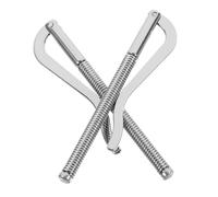 OSALADI 2pezzi Clip Molla in Metallo Per Soldi Fermasoldi Portafoglio Uomo Resistente in Lega Di Zinco Morsetti Per Contanti e Carte Di Credito Ferma Soldi Pratico e Durevole