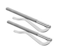 OSALADI 2pezzi Clip Porta Soldi in Metallo Con Molla Fermasoldi Uomo Compatto e Resistente Morsetti Portabanconote Pratici e Leggeri Per Organizzare Portafoglio e Carte