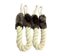 OSALADI 2pezzi Corda Fermaporta Per Porte Che Sbattono Protezioni Per Finestre e Porte Fermaporte Anticollisione Decorativa e Resistente