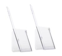 OSALADI 2pezzi Portadocumenti da Parete Espositore per Brochure in Acrilico Porta Riviste e Depliant Organizer