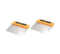 OSALADI 2pezzi Raschietto Inossidabile Multi- Per e Applicazione Stucco Strumento Versatile Per
