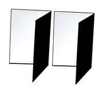 OSALADI 2pezzi Riflettori Fotografici Accessori Per Illuminazione Diffusori e Riflettenti Per Fotografia e Still Life Facili Trasportare e Utilizzare