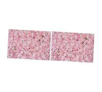 OSALADI 2pezzi Sfondo Decorativo Con Pattern Di Fiori Per Eventi e Fotografia Tappeto Murale Versatile e Riutilizzabile Per Matrimonio e Compleanni