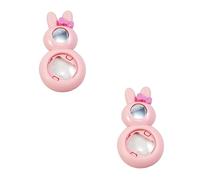 OSALADI 2pezzi Specchietto Per Selfie Con Design Cartoon Per Fotocamera Istantanea Mini Colore Rosa Installazione Facile e Stile Unico Per Autoscatti e Foto Di Gruppo