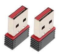 OSALADI 2pezzi Wireless Usb Wifi Adapter Mbps Ricevitore Wifi Usb Per Laptop e Pc Desktop Adattatore Fili Per e Casa Stabile e Veloce