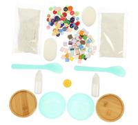 OSALADI 2sets Sottobicchieri Fai da Te in Materiale Durevole Kit per Decorazioni Personalizzate Antiscottatura e Protezione per Tavoli per Hobby e Regali Creativi