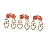 OSALADI 3 Pezzi Estensione per Borsa Spalla con Design Fragola per Borsa Sostituzione Cinghia DIY Leggera e Perfetta per Regali e Decorazioni