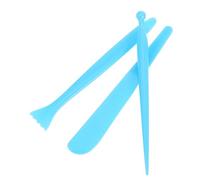OSALADI 3 Pezzi Strumenti Artistici Strumento di Ceramica Strumenti di Ceramica di Argilla Forniture di Ceramica Kit di Scultura di Argilla Tavolozza Pittorica Plastica Blue