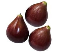 OSALADI 3 Pz Fico Artificiale Plastica Fig Finto Fico Modello Di Di Simulazione Ornamenti Di Fichi Di Plastica Novità Decorazioni Di Fichi Frutta Fiore Di Oggetti Di Scena