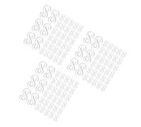 OSALADI 3 Set Clip S Per Braccialetti Gomma Facile Da Usare Design Pratico Per Creazioni Fai Da Te Applicazioni Versatili Per Gioielli E Accessori Trasparenti E Colorati 500 Pezzi*3