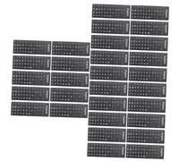 OSALADI 3 Set di Adesivi per Tastiera in Lingua Straniera Materiale in PVC Facili da Usare Adatti al Layout Ideali per Utenti Multilingue 10 Pezzi*3