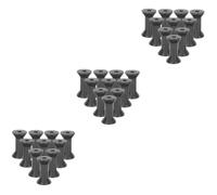 OSALADI 3 Set di Filo per Macchina da Cucire Ricamo Tessitura Rocchetti di Filato in Legno Organizer per Riporre Rocchetti per Artigianato Ricamo 10 Pezzi*3