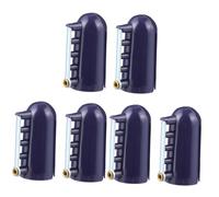 OSALADI 3 Set Guida Filo Gancio all'Uncinetto Maglieria Dito Mano Portafilo Aghi Accessori Strumento per Lavorare A Maglia Ditale per Ferri da Maglia Plastica 2 Pz*3