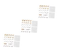 OSALADI 3 Set Punte Ricambio per Macchina Pirografia Set per Lavorazione del Legno Strumenti Pratici per E Fai da Te Adatti per Principianti E Professionisti 28 Pezzi * 3