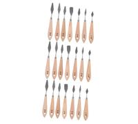 OSALADI 3 Set Spatole Per Pittura Utensili Per Miscelazione Colori E Raschietti Per Arte Per Pittura Su Tela E Decorazioni Murali 7 Pezzi*3