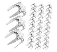 OSALADI 300 Pezzi Rivetti Stella Cinque Punte Borchie Metallo per Decorazioni Fai da Te su Borse Cappelli Scarpe e Accessori Leggeri e Facili da Applicare