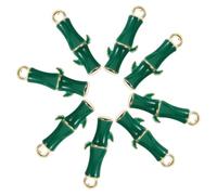 OSALADI 30pezzi Ciondoli Forma Di Giunto Di Bambù Piccoli Per Artigianato Ciondoli Per Creazione Di Gioielli Fai Da Te