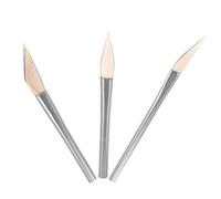 OSALADI 3pezzi Brunitoio in Agata Naturale per Gioielli Lucidatore in Agata per Levigatura Accessori in e Strumento e Pratico per Cura Oggetti Preziosi