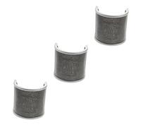 OSALADI 3pezzi Filtri Microfono Antivento Regolabili Accessorio Per Registrazione Voce Con Copertura e Strati Per Riduzione Rumore Compatibile Con Vari Microfoni