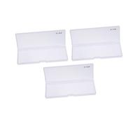 OSALADI 3pezzi Portapenne Trasparente Organizer Box Per Cancelleria e Materiali Scolastici Scatola Portaoggetti Duratura e Pratica Per Penna Acquerello e Altri Articoli