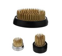 OSALADI 3Pezzi Supporti per Composizioni Floreali con Aghi Inossidabile Base Fissazione per Decorazioni Strumento Creativo per Arte e Speciali