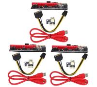 OSALADI 3sets Scheda Di Espansione Pcie Per Gpu Esterna Per Laptop Adattatore Per Scheda Grafica Con Connettore Per Migliorare Le Prestazioni Grafiche e Espandibilità Del Computer