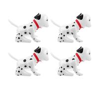 OSALADI 4 Pezzi Giocattoli Gonfiabili Cane a Macchie 4D Autoportante in PVC Decorazioni Feste a Tema Cuccioli per Premi Compleanno e Bomboniere Animali Realistica Simulazione