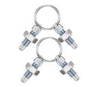 OSALADI 4 pezzi Perni Indicizzazione Molla con Anello Trazione Stantuffi Pressione senza in Blu per Armadi e Attrezzature Industriali