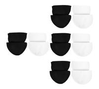 OSALADI 4 Set Imbottiture Push up per Le Spalle Spallina in Spugna Signora Signore Doppia Faccia Presa Pastiglie Spalline Inserti Copertina Donna Rimovibile Supporto Imbottito 2 Paia*4