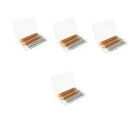 OSALADI 4 Set regolatore dell'anello Anelli per Uomini di Grandi Dimensioni più in Forma Segnale Invisibile Dito Tuo Gioielli Regolare Sizer Guardie ad Anello Taglia più Stretto plastica