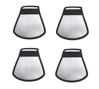 OSALADI 4pezzi Flash Diffuser Reflector Per Fotografia Professionale Leggero e Compatto Per Fotografare Esterni e Interni Riduce Ombre e Rende La Luce Morbida