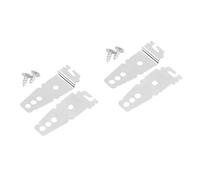 OSALADI 4pezzi Staffe Di Montaggio Per Lavastoviglie Kit Resistente Per Fissaggio Sotto Piano Di Lavoro Compatibile Con Diverse Marche Di Lavastoviglie e Previene Movimento Durante Uso