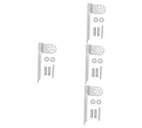 OSALADI 4sets Cerniere Per Porte Di Frigorifero e Congelatore Parti Di Ricambio Per Cerniere Pivot Sostituzione Facile e Pratica Design Professionale e Silenzioso Compatibile Con Vari