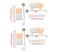 OSALADI 4sets Kit Scientifico Per Esperimenti Elettrici Batteria Frutta Orologio Alimentato Da Esperimenti Sull Elettricità Per Ragazzo Kit Progetti Scientifici Scolastici