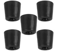 OSALADI 5 Pezzi Fermaporta a Calci in Gomma Antiscivolo Design Obliquo, Blocco di Sicurezza per Casa, Protezione e Uso Ufficio, Cuneo Pratico per Porte di Diverse Altezze