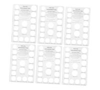 OSALADI 5 Pezzi Misuratori Cartacei Durevoli Strumenti Pratici per Misurare la Circonferenza del Dito per Personale e Professionale in Gioielleria