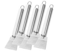 OSALADI 5 pezzi Raschietti Ghiaccio Acciaio Inossidabile Ergonomici per Frigorifero e Freezer Spatole Pulizia Resistenti Leggere e Antighiaccio Strumenti Pratici per Cucina e Sbrinamento
