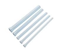 OSALADI 5 Pezzi Set di bender del tubo a molla piegatrice piegatrice strumenti idraulici per idraulico professionale piegatrice di metallo curvatubi a molla acciaio al carbonio Argento