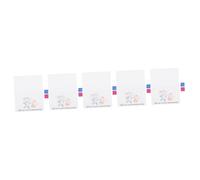 OSALADI 5 Set Guest Book Fingerprint Tree per Gender Reveal e Shower con Inchiostri Colorati e Decorazione Versatile e Memorabile per Feste del del