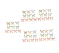OSALADI 5 Set Pz Farfalle Per Diy Accessori Per Crea Fermagli E Decorazioni Per Design Delicato E Resistente Per Progetti Creativi E Regali 10 Pezzi*5