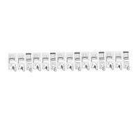 OSALADI 5 Set Set Piedini per Macchina da Cucire Orlatura Accessori per Macchine da Cucire Piedino per Cucire L'orlo Arrotolato Piedino per Orlo in Metallo Silver 3 Pezzi*5