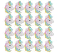 OSALADI 50 pezzi Gomme Cancellare Cavallo per Ragazzi e Ragazze Mini Gommine per Feste Compleanno Scolastici Ufficio Morbide e per Carta per Ricompense in Classe